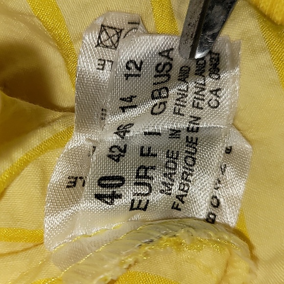 Made in Finland. La Manga Golf Club. Top & Bottom. Poly-cotton blend. Women's 12 - Picture 3 of 16